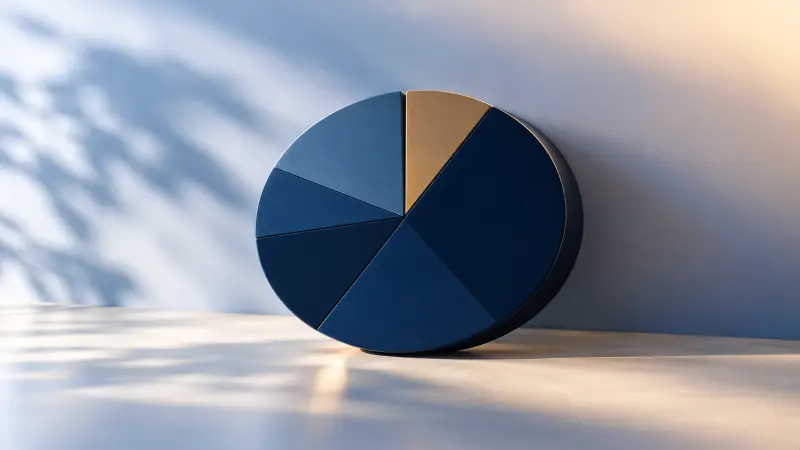 An abstract graphic representing equity order matching and price discovery during morning market hours.